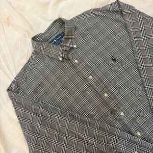 Ralph Lauren‎ Blake Fit Mens Plaid Long Sleeve Button Down Shirt XL